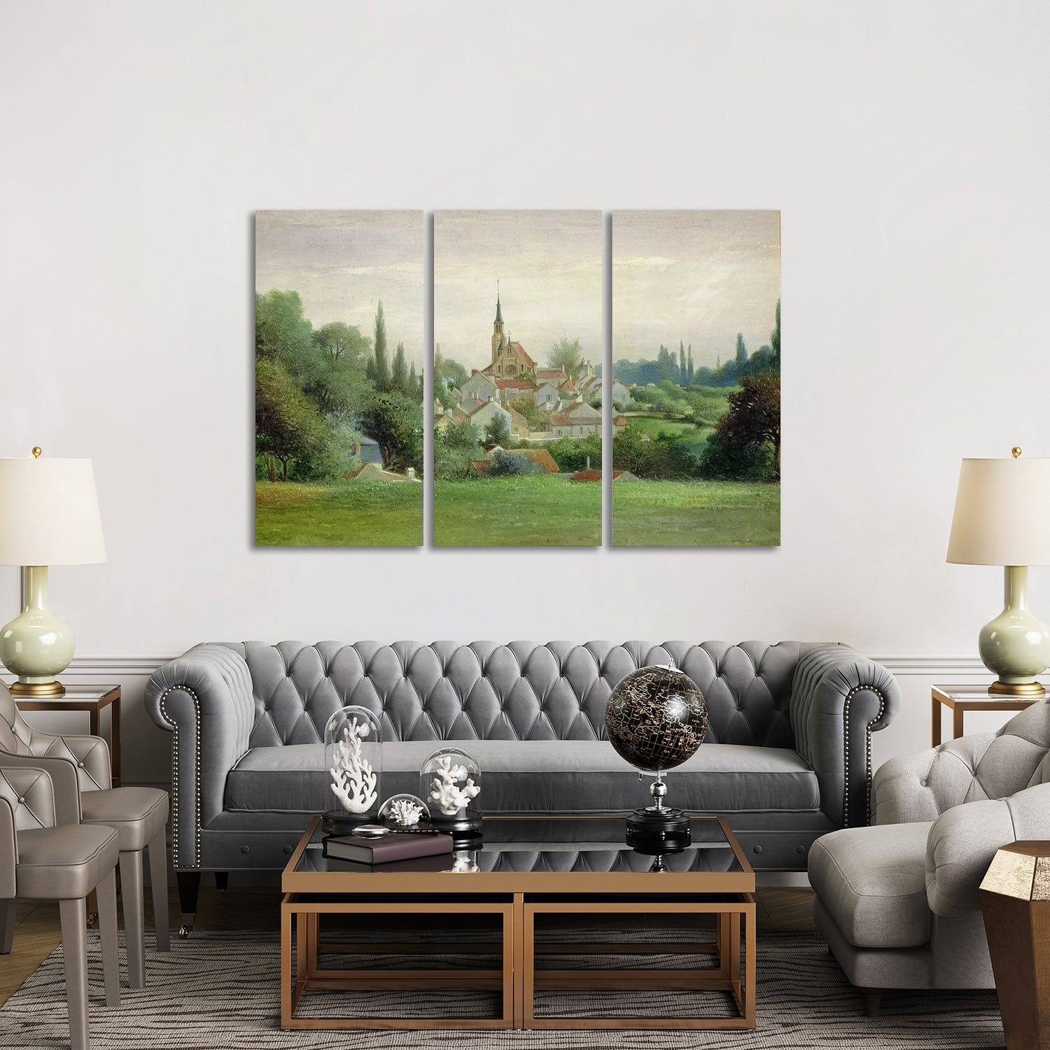 iCanvas "VerriereleBuisson, c.1880" by Eugene Bourrelier 3Piece